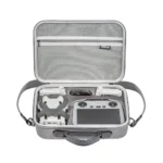 For DJI Mini 4 Pro / RC with Screen Standard STARTRC Shoulder Storage Bag PU Handbag(Grey) - Image 5
