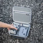For DJI Mini 4 Pro / N2 STARTRC Shoulder Storage Bag PU Handbag(Grey) - Image 8