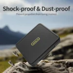 For DJI Neo Sunnylife NEO Propellers Case Storage Mini Travel Case Box(Black) - Image 5