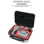For DJI Mavic Air 2 Shockproof Portable ABS Suitcase Storage Bag Protective Box(Black) - Image 8