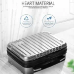 For DJI Mavic Air 2 Shockproof Portable ABS Suitcase Storage Bag Protective Box(Silver) - Image 6
