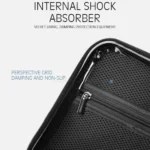 For DJI Mavic Air 2 Shockproof Portable ABS Suitcase Storage Bag Protective Box(Silver) - Image 7