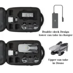 LINGSHI For DJI Mavic Air 2 Heightened Portable Shoulder Storage Bag Protective Box(Black) - Image 7