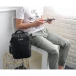 LINGSHI For DJI Mavic Air 2 Heightened Portable Shoulder Storage Bag Protective Box(Black) - Image 9