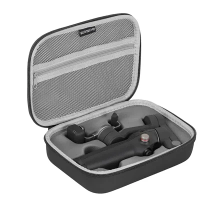 For DJI Osmo Mobile 7P Sunnylife Portable Carrying Case Mini Bag Handbag(Black)