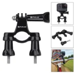 PULUZ 53 in 1 Accessories Total Ultimate Combo Kits with Camouflage EVA Case (Chest Strap + Suction Cup Mount + 3-Way Pivot Arms + J-Hook Buckle + Wrist Strap + Helmet Strap + Extendable Monopod + Surface Mounts + Tripod Adapters + Storage Bag + Handlebar Mount) for GoPro, Insta360, DJI and Other Action Cameras - Image 3