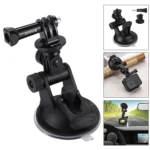 PULUZ 20 in 1 Accessories Combo Kits with Orange EVA Case (Chest Strap + Head Strap + Suction Cup Mount + 3-Way Pivot Arm + J-Hook Buckles + Extendable Monopod + Tripod Adapter + Bobber Hand Grip + Storage Bag + Wrench) for GoPro, Insta360, DJI and Other Action Cameras - Image 4
