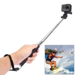 PULUZ 20 in 1 Accessories Combo Kits with Orange EVA Case (Chest Strap + Head Strap + Suction Cup Mount + 3-Way Pivot Arm + J-Hook Buckles + Extendable Monopod + Tripod Adapter + Bobber Hand Grip + Storage Bag + Wrench) for GoPro, Insta360, DJI and Other Action Cameras - Image 7