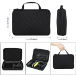 PULUZ 50 in 1 Accessories Total Ultimate Combo Kits with EVA Case (Chest Strap + Suction Cup Mount + 3-Way Pivot Arms + J-Hook Buckle + Wrist Strap + Helmet Strap + Extendable Monopod + Surface Mounts + Tripod Adapters + Storage Bag + Handlebar Mount) for GoPro, Insta360, DJI and Other Action Cameras - Image 2