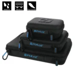 PULUZ Waterproof Carrying and Travel Case for for GoPro, Insta360, DJI and Other Action Cameras Accessories, Medium Size: 23cm x 17cm x 7cm - Image 10