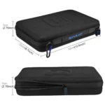 PULUZ Waterproof Carrying and Travel Case for GoPro, Insta360, DJI and Other Action Cameras Accessories, Large Size: 32cm x 22cm x 7cm - Image 4