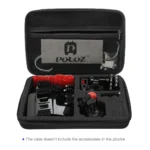 PULUZ Waterproof Carrying and Travel Case for GoPro, Insta360, DJI and Other Action Cameras Accessories, Large Size: 32cm x 22cm x 7cm - Image 7