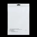 10 PCS PULUZ 25.8cm x 18cm Hang Hole Clear Front White Pearl Jewelry Zip Lock Packaging Bag (Size: L) - Image 3