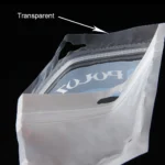 10 PCS PULUZ 33cm x 23.5cm Hang Hole Clear Front White Pearl Jewelry Zip Lock Packaging Bag(Size: XL) - Image 4