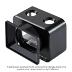 PULUZ for Sony RX0 Aluminum Alloy Protective Cage + 37mm UV Filter Lens + Lens Sunshade with Screws and Screwdrivers(Black) - Image 5