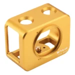 PULUZ for Sony RX0 Aluminum Alloy Protective Cage + 37mm UV Filter Lens + Lens Sunshade with Screws and Screwdrivers(Gold) - Image 2