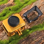 PULUZ for Sony RX0 Aluminum Alloy Protective Cage + 37mm UV Filter Lens + Lens Sunshade with Screws and Screwdrivers(Gold) - Image 11