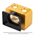 PULUZ for Sony RX0 Aluminum Alloy Protective Cage + 37mm UV Filter Lens + Lens Sunshade with Screws and Screwdrivers(Gold) - Image 5