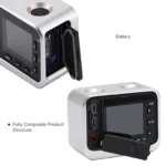 PULUZ for Sony RX0 Aluminum Alloy Protective Cage + 37mm UV Filter Lens + Lens Sunshade with Screws and Screwdrivers(Silver) - Image 7