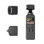 PULUZ  2 in 1 Diamond Texture Silicone Cover Case Set for DJI OSMO Pocket(Black) - Image 5