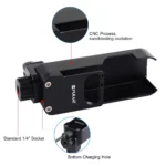 PULUZ Housing Shell CNC Aluminum Alloy Protective Cover for DJI OSMO Pocket(Black) - Image 4