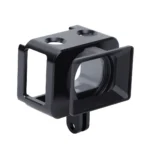 PULUZ Aluminum Alloy Protective Cage + 37mm UV Filter Lens + Lens Sunshade with Screws and Screwdrivers for Sony RX0 / RX0 II(Black) - Image 2