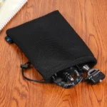 PULUZ Storage Bag with Stay Cord for GoPro, Insta360, DJI and Other Action Cameras Accessories(Black) - Image 6