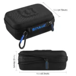 PULUZ Waterproof Carrying and Travel Case for GoPro, DJI Osmo Action and other Sport Cameras Accessories, Small Size: 16cm x 12cm x 7cm(Black) - Image 4