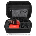 PULUZ Waterproof Carrying and Travel Case for GoPro, DJI Osmo Action and other Sport Cameras Accessories, Small Size: 16cm x 12cm x 7cm(Black) - Image 7