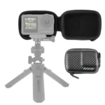 For DJI Osmo Action 5 Pro / 4 / 3 PULUZ Mini Body Bag Portable EVA Storage Bag (Black)
