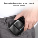 For DJI Osmo Action 5 Pro / 4 / 3 PULUZ Mini Body Bag Portable EVA Storage Bag (Black) - Image 7