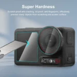 For DJI Osmo Action 5 Pro PULUZ 3-in-1 Lens Front and Back Screen Tempered Glass Explosion-proof Film (Transparent) - Image 5