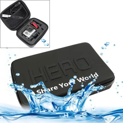 Shockproof Waterproof Portable Travel Case for GoPro, Insta360, DJI and Other Action Cameras Accessories, Size: 16cm x 12cm x 7cm