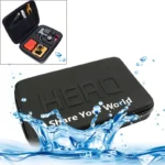 Shockproof Waterproof Portable Travel Case for GoPro, Insta360, DJI and Other Action Cameras Accessories, Size: 22cm x 16cm x 7cm - Image 2