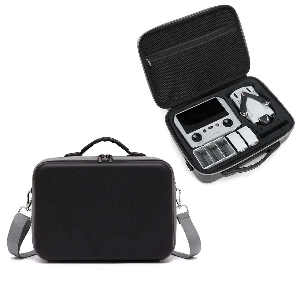 TBD0602405201B Suitcase Backpack Messenger Bag Organizer for DJI MINI 3 PRO( Pu Diamond Pattern) - Image 1