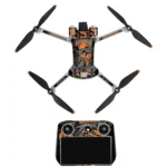 Sunnylife Drone+Remote Control Protective Sticker For DJI Mini 3 Pro RC Version(Irimitent Eagle)