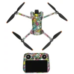 Sunnylife Drone+Remote Control Protective Sticker For DJI Mini 3 Pro RC Version(Cute Pig)