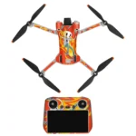 Sunnylife Drone+Remote Control Protective Sticker For DJI Mini 3 Pro RC Version( Skateboard)