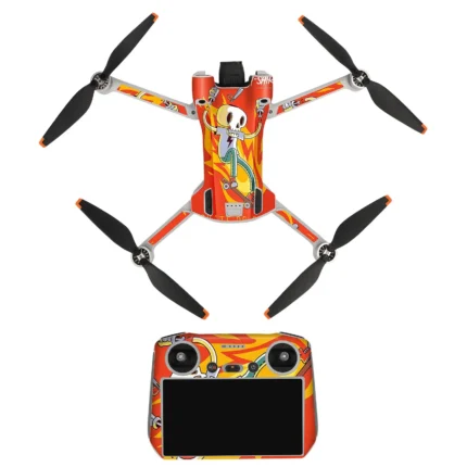 Sunnylife Drone+Remote Control Protective Sticker For DJI Mini 3 Pro RC Version( Skateboard)