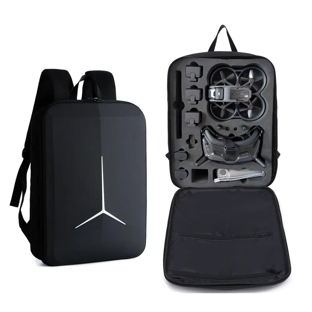 TBD0603518201A For DJI AVATA Backpack Shoulder Bag Storage Bag Box(Black) - Image 1