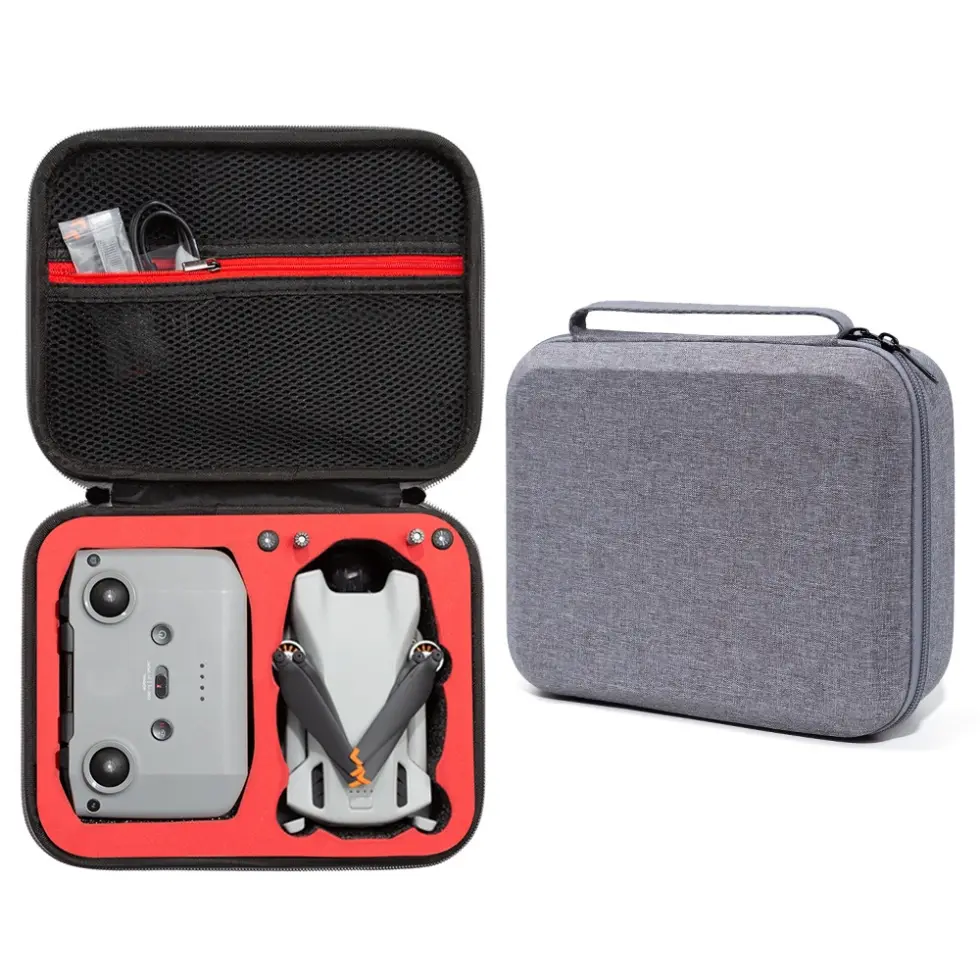 TBD0604303801B For DJI Mini 3 / Mini 4 Pro Kit Bag Drone Portable Storage Bag(Red) - Image 1