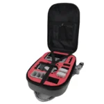 For DJI Mini 4 Pro Drone Storage Bag Carbon Fiber Backpack, Spec: Brushed Style - Image 8