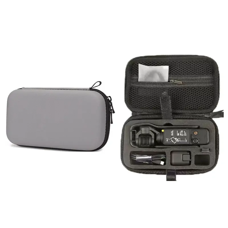TBD0604305901A For DJI Osmo Pocket 3 Storage Bag Clutch Carrying Case(Grey) - Image 1