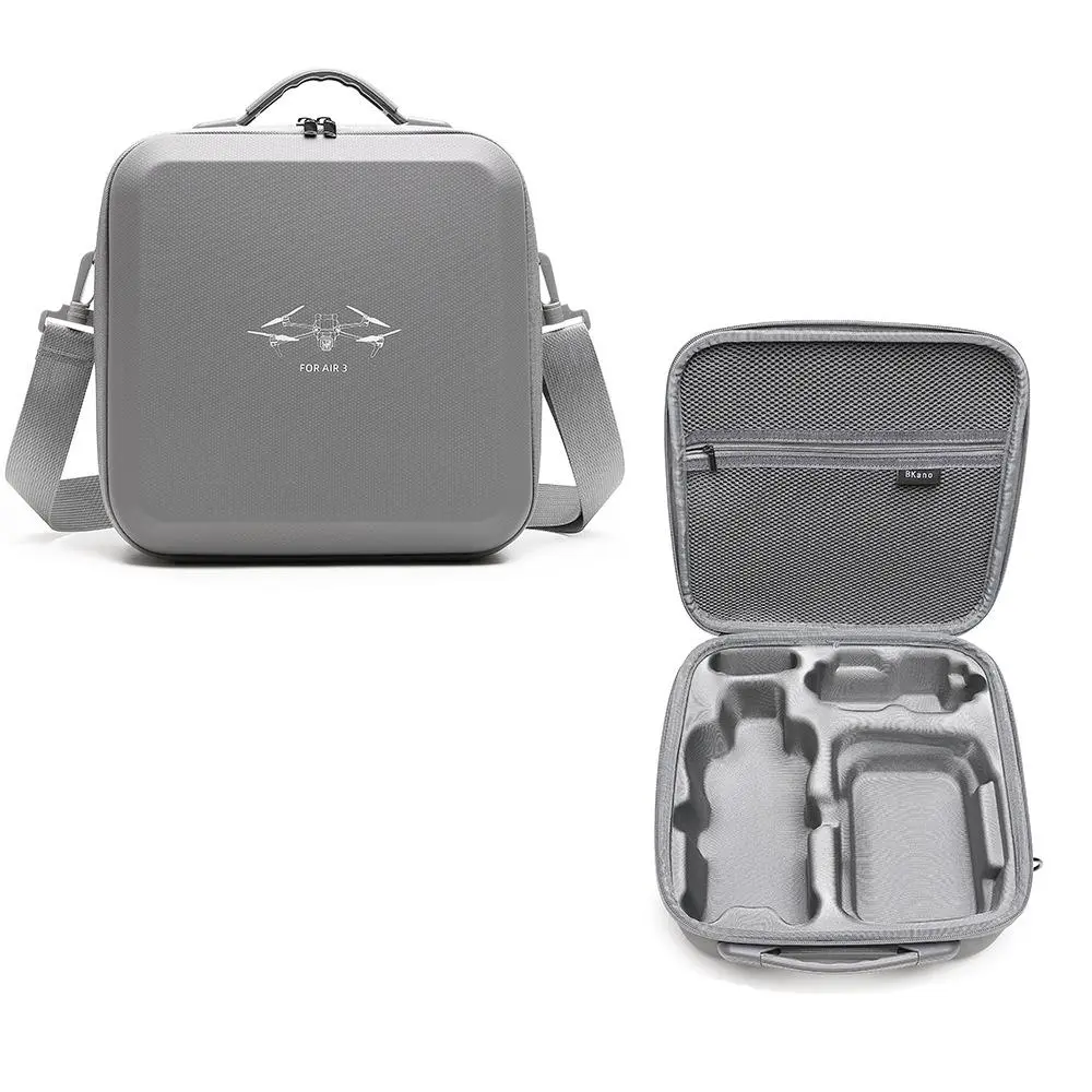 TBD0605652501A For DJI Air 3 / RC2 / RC-N2 BKANO A3-009 Crossbody Bag Suitcase(Gray) - Image 1