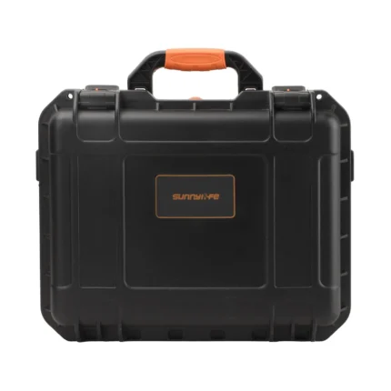 For DJI Flip Sunnylife AQX-19 Waterproof Storage Protective Suitcase Aerial Camera Smooth Flying Kit Bag(Black)