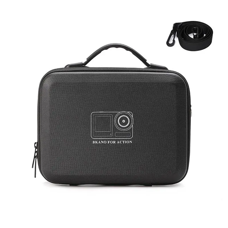TBD0605865701A BKANO For DJI Osmo Action 3 / 4 / 5 Pro Sports Camera Storage Bag Portable Protective Bag Case(Black) - Image 1