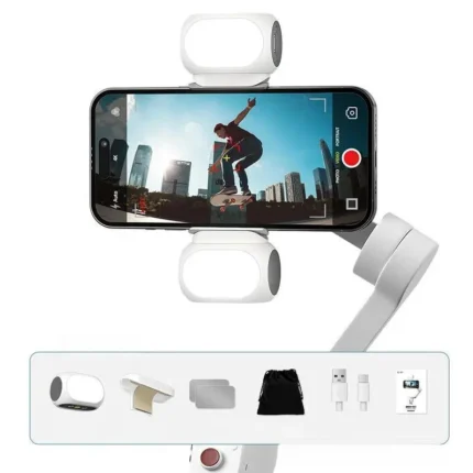 For DJI / Zhiyun Handheld Gimbal Stabilizer Fill Light Magnetic LED Photography Lamp Mobile Phone Fill Light, Model: XJ97 Dual Lamp
