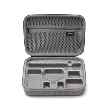 BKANO For DJI Osmo Action 4 / 5 Pro Set Storage Bag Organizer Case Hard Shell Case Handbag(Gray)