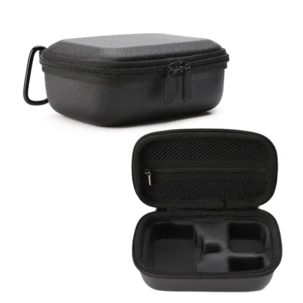 BKANO For DJI Osmo Action 3 / 4 / 5 Pro Storage Bag Sports Camera Handbag(Black)