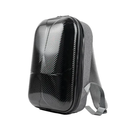 For DJI RS 4 Mini Large Capacity Waterproof Handheld Stabilizer PC Hard Shell Backpack(Carbon Fiber)